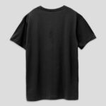 Be Brave Organic Cotton Tshirt Black Back